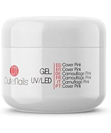 UV Gel Cover Pink 30 ml for Gel Nails - UV/LED Drying - Buy Online on GoSupps.com