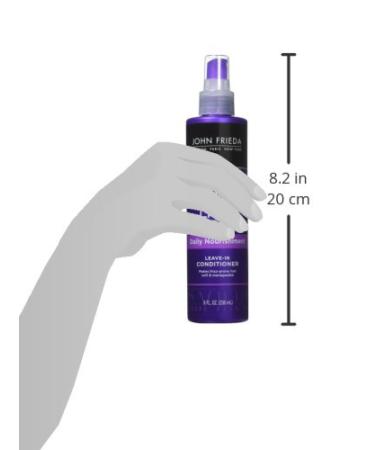 Frizz Ease Daily Nourishment Leave-In Conditioner 8 fl oz - Smooth & Hydrate Hair - Buy Online on GoSupps.com