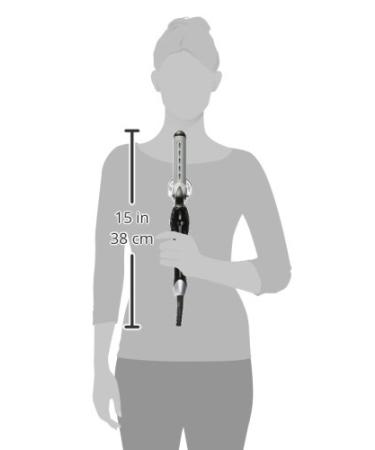 Gold n Hot Professional Infrared 1-Inch Ceramic Curling Iron - Lightweight Spring Design for Perfect Curls International Shipping Available - Buy Online on GoSupps.com