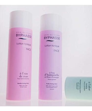 Byphasse LOT OF 2 - Purity tonic lotion with witch hazel water and orange blossom for oily skin - 500 ml - Oily skin - Buy Online on GoSupps.com