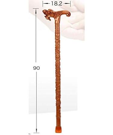 Solid Wood Crutches Non-Slip Crutches God Faucet Handle Design Ergonomic Handle Beautiful and Comfortable Prosperous - Buy Online on GoSupps.com