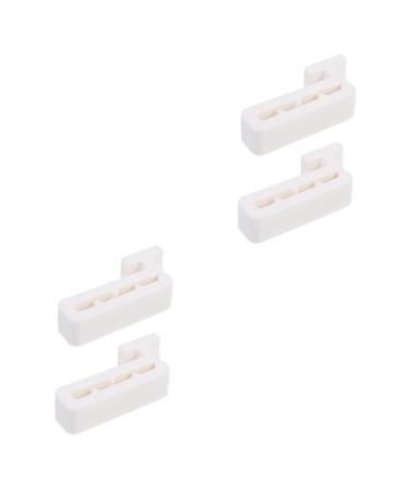 Magiclulu 2 pairs of hooks for helmet mask clips for protective masks helmet hook helmter mask connections for sports clips for outdoor protective mask holder.