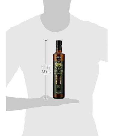 Nature Blessed Greek Extra Virgin Olive Oil 500ml Glass Bottle - Pack of 1 - Buy Online on GoSupps.com