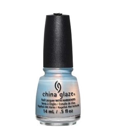 China Glaze Nail Polish  Pearl Jammin' 1480 Blue 0.5 Fl Oz (Pack of 1)