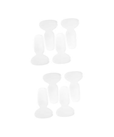 FOMIYES 4 Pairs Follow up Ladies Pumps High Heel Shoes for Women Foot Protectors for Feet Plantillas para De Mujer Mules for Women Heels Back Heel Pads Gel Self-Adhesive Women's