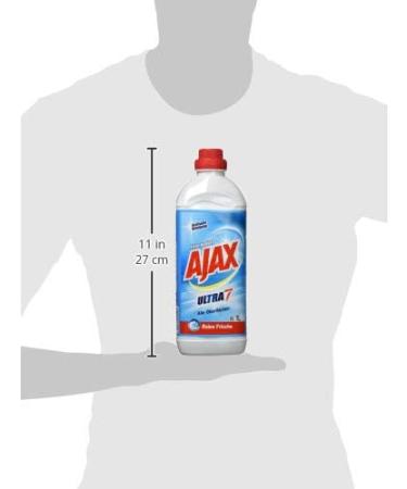 AJAX Fresh Scent Cleaner 6 x 1 Litre - Buy Online on GoSupps.com