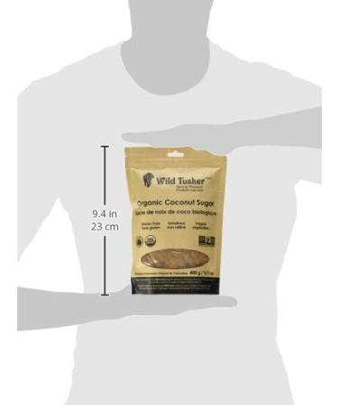 Wild Tusker Organic Coconut Sugar 400g 400 g (Pack of 1) - Buy Online on GoSupps.com