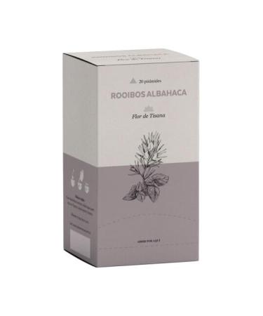 Flor de Tisana Infusion Rooibos et Basilic 20 Sachets Pyramide par Bo te Lot de 4 Bo tes