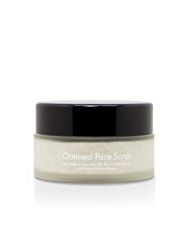 Thann Exfoliating Face Scrub for Women - Gentle Facial Exfoliator from Oatmeal & Apricot Seeds Natural Microdermabrasion Scrub (100g)