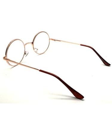 Round Circle Metal Reading Glasses Sun Readers for Men & Women - 3 Pack | International Shipping Available - Buy Online on GoSupps.com