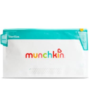 Munchkin Baby Bottle Sterilizer Bag - Travel-Friendly and Convenient (1 Bag) - Buy Online on GoSupps.com