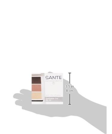 Buy Sante Eyeshadow Trio Rose Wood 03 - 4.72g | International Shipping Available - Buy Online on GoSupps.com