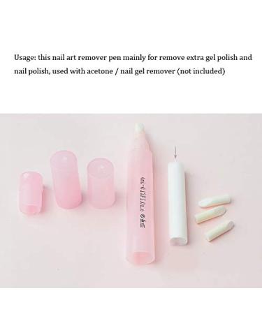 Artlalic Nail Art Polish Corrector Pen with 3 Replacement Tips - Purple - Buy Online on GoSupps.com