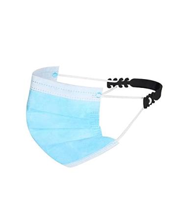 Shop Story Mask Black Adjustable Extension Cord with Non-Slip Hooks Pack of 10