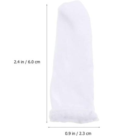 100pcs Pure Cotton Finger Cots - Breathable & Wear-Resistant Finger Protectors for Household & Multi-Function Use - Portable Finger Sleeves - Buy Online on GoSupps.com