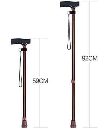 Canes Crutches Can Be Adjusted HeightWalking Stick Aluminum Alloy Telescopic Anti- Slip Elderly Walker It's so Kind of You powerfully - Buy Online on GoSupps.com