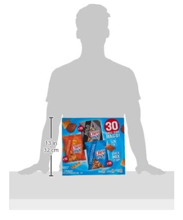 Chex Mix Classics Snack Mix 1.75 oz - Pack of 30 | Savory Snack Mix Variety Pack - Buy Online on GoSupps.com