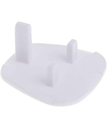 NTI 10 x ELPINE by Marksman Electrical Plug | Socket Protector Baby Shock Safety Main Covers Security 3 Pin Home & School Child Proof Outlet GAURD White Proofing Cap with Tight Grip UK Free P&P - Buy Online on GoSupps.com