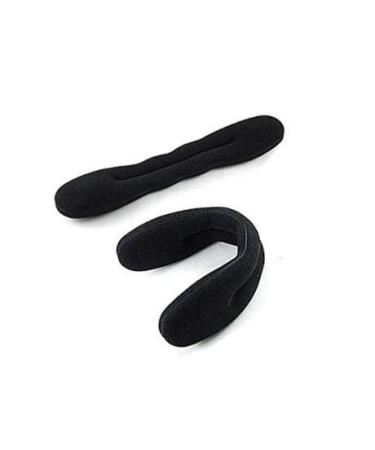 4-Piece Magical Hair Knot Aid Set - Black Foam Sponge Duttband Styling Tools for Women & Girls - DIY Hair Accessories - Buy Online on GoSupps.com