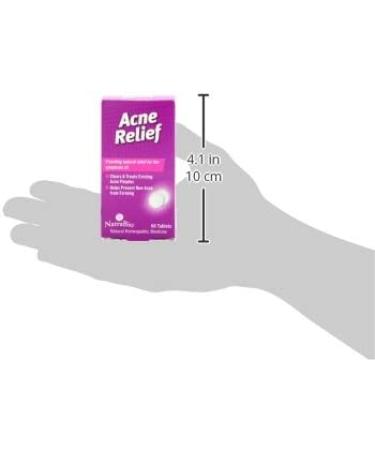 Natrabio Acne Relief Tablets - 60 Count | Fast Natural Acne Treatment - Buy Online on GoSupps.com