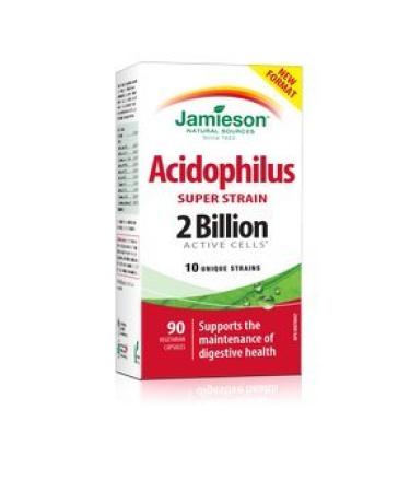 Jamieson Super Strain Acidophillus 2 Billion Active Cells 90 Vege caps