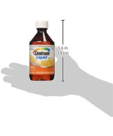 Centrum Adults Citrus Liquid Multivitamin & Multimineral Supplement - 8 fl. oz. Bottle - Buy Online on GoSupps.com