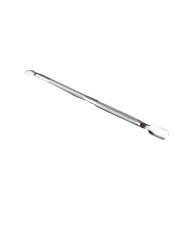 1PC Cuticle Pusher And Spoon Double-End Nail Cleaner Stainless Steel Cuticle Remover And Cutter Manicure And Pedicure Tool stainless steel cuticle pusher