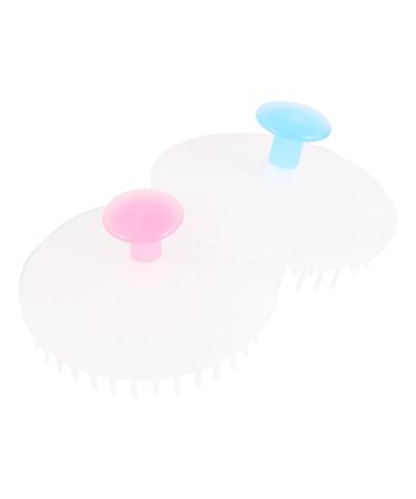 Fomiyes 2st Shampoo brush cleaning brush hair brush hair cratew scher Handkratzer Handmassagerat Kinderhampoo shower brush for girls shampoo brushes for women waterproof tool comb