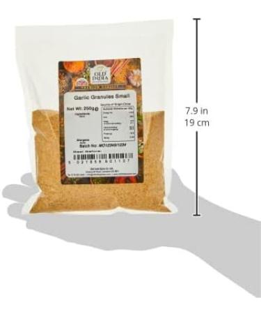 Old India Garlic Granules Small 250g - Premium Quality Herbs and Spices - Buy Online on GoSupps.com