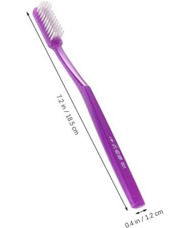 TEONEI Hard Bristles Toothbrush - Durable Manual & Travel Toothbrush (10PCS) for Perfect Oral Hygiene | International Shipping Available - Buy Online on GoSupps.com