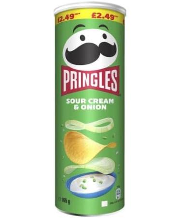  Fantastic Trade Store Pringles Sour Cream & Onion 165g (Pack of 6) - Buy Online on GoSupps.com