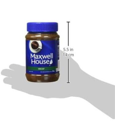 Maxwell House Decaf Instant Coffee 150g (Pack of 12) Decaf 150g (Pack of 12) - Buy Online on GoSupps.com