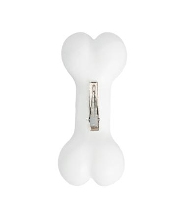 XIAHIOPT Portable Duckbill Hair Clip for White Bone Shape Hair Barrettes Ponytail Bangs Hair Clip for Teens Girls