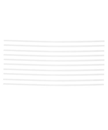 chiwanji 10 Anti Slip Eyeglass Glasses Temple Tips Sleeve 4 mm Clear