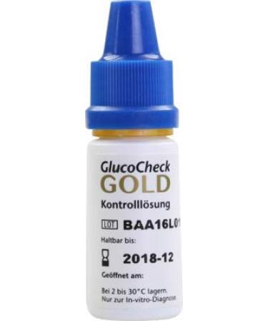 Gluco Check Gold Control solution high ...