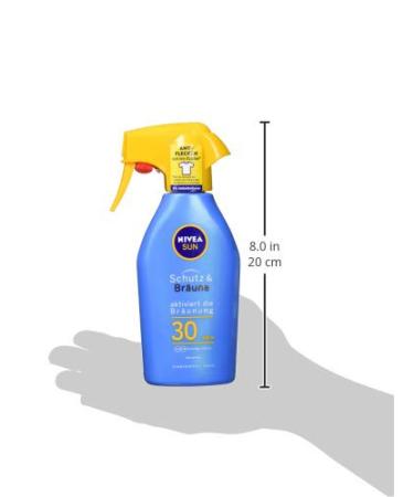 NIVEA SUN Sun Spray SPF 30 - 300 ml Trigger Spray for Optimal Protection & Tan | Buy Internationally - Buy Online on GoSupps.com