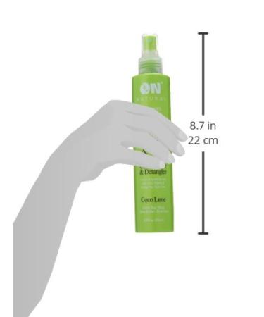 ON Organic Natural Premium Oil-Free Weave & Wig Spray Coco Lime 8 fl oz - Moisturizing Hair Care - Buy Online on GoSupps.com