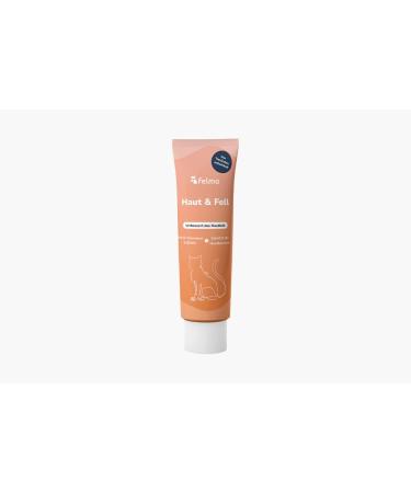 Felmo skin and fur paste for cats (100g) supports the improvement of the complexion and promotes shiny fur- facilitating the fur care