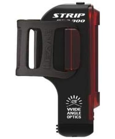 LEZYNE Strip Drive Pro 300 Lumens LED Taillight | 53-Hour Runtime | USB Rechargeable | 10 Modes | High Performance Rear Bike Light - Black - Buy Online on GoSupps.com