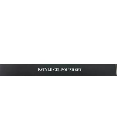 Rstyle Gel Nail Polish Set - 6 Colors UV Nail Polish for Nail Art | Blue Purple Red | Soak Off French Shellac Starter Kit - Buy Online on GoSupps.com