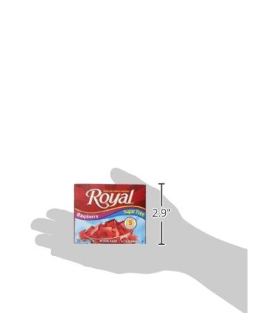 Royal Raspberry Sugar-Free Gelatin Dessert Mix - 12 Boxes (Carb-Free) - Buy Online on GoSupps.com