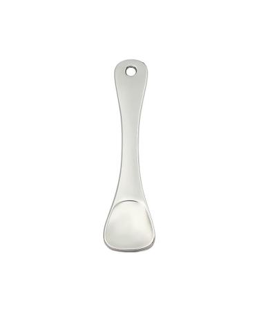 Face cream eye cream shovel beauty spoon cosmetics dispensing zinc alloy small digging spoon (Size : Silver)