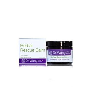 Dr. Wang Herbal Rescue Balm 2oz - Herbal & Non-steroidal Care for Itchy Dry & Irritated Skin - Winner of 2017 Good Housekeeping Seal Safe for Kids- Developed by Dermatologist & Herbalist