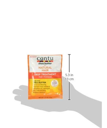 Cantu Shea Butter Hair Masque - 1.75 Oz | Deep Treatment for Nourished Hair - Buy Online on GoSupps.com