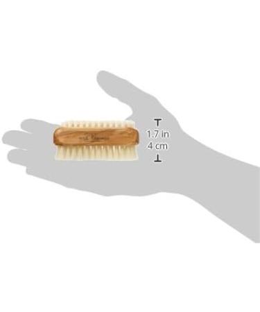Croll & Denecke 20249 Nail Brush | Premium Olive Wood Nail Brush for Gentle Cleaning - International Shipping Available - Buy Online on GoSupps.com