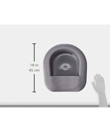 Medline Mega-Fracture Bariatric Bedpans 80-oz Graphite - Pack of 4 | Durable and Spacious Bedpans - Buy Online on GoSupps.com