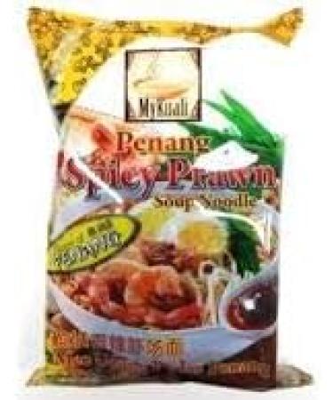 MY KUALI Penang Spicy PRAWN Soup Noodle Halal (4X105g) - Buy Online on GoSupps.com