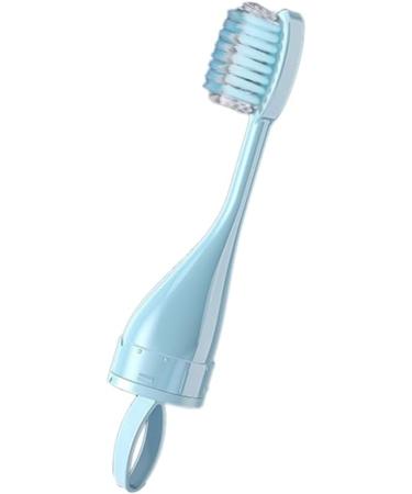 Portable Foldable Toothbrush for Travel & Outdoors Fcnjsao Soft Toothbrush for Camping Hiking Men & Women Includes Toothpaste Holder - Buy Online on GoSupps.com