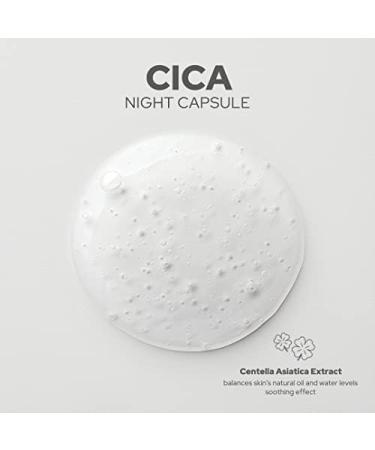 Potions Cica Night Capsule - 6 Count | Acne & Sensitive Skin | Soothing Balancing Barrier Repair | Korean Skincare - Buy Online on GoSupps.com