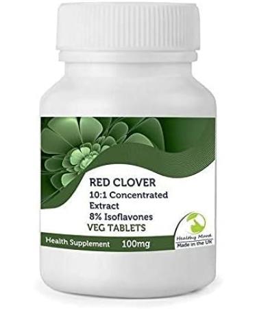 Red Clover 60 Tablets 1000mg Concentrated Extract Isoflavones Health Supplements Nutrition Pills - Healthy Mood - Buy Online on GoSupps.com
